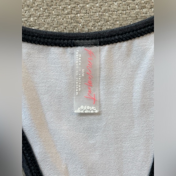 NWT Free People Movement White Tank Size Medium - Picture 3 of 3